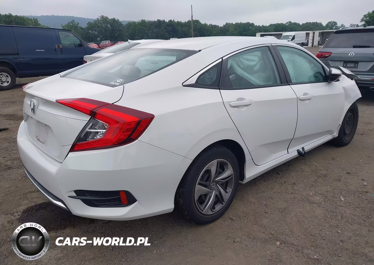2019 Honda Civic Lx VIN:2HGFC2F63KH555825 - 4
