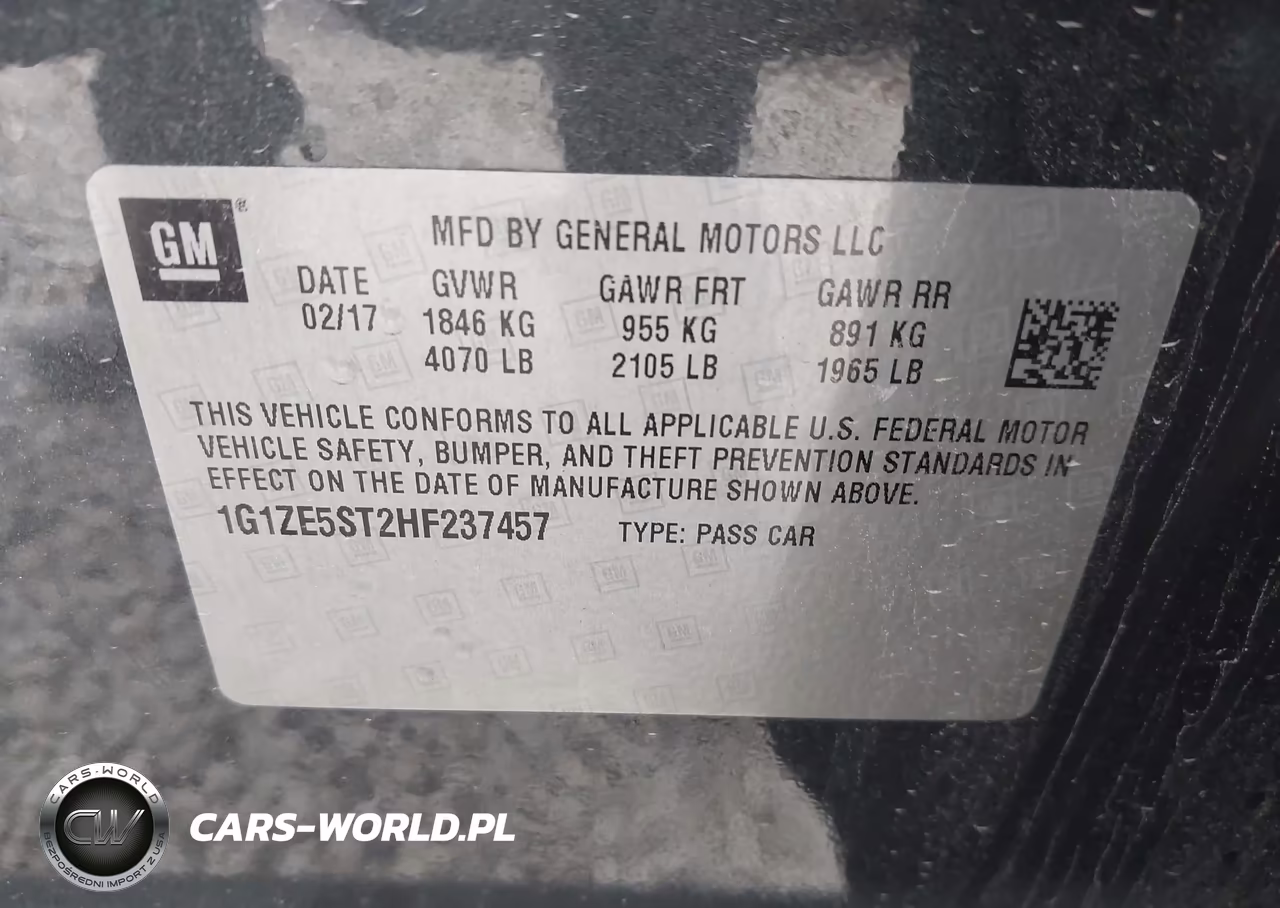 2017 Chevrolet Malibu 1Lt VIN:1G1ZE5ST2HF237457 - 9