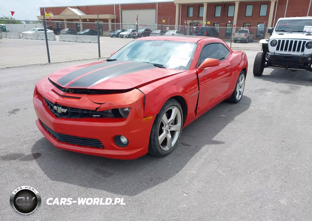 2010 Chevrolet Camaro 1Ss VIN:2G1FJ1EJ8A9167463 - 2