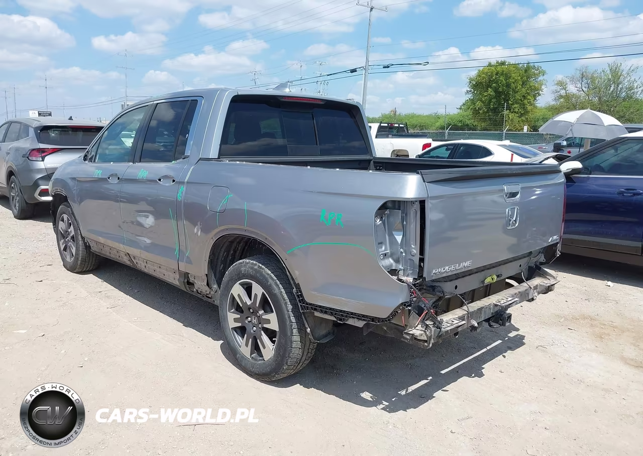 2019 Honda Ridgeline Rtl VIN:5FPYK3F56KB043416 - 3
