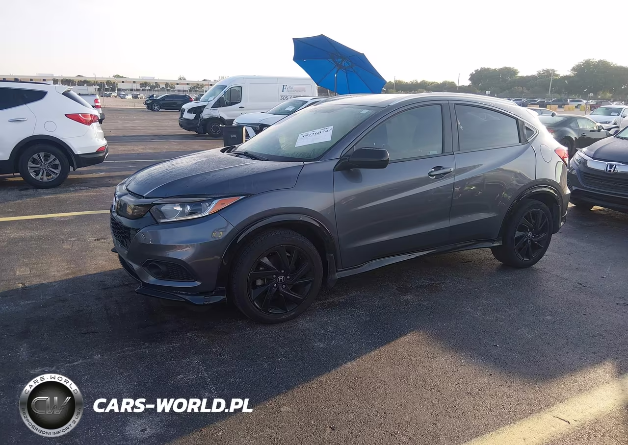 2021 Honda Hr-V 2Wd Sport VIN:3CZRU5H12MM729569 - 2