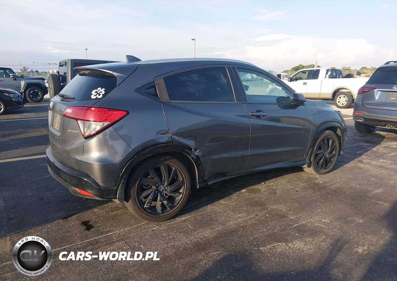 2021 Honda Hr-V 2Wd Sport VIN:3CZRU5H12MM729569 - 4