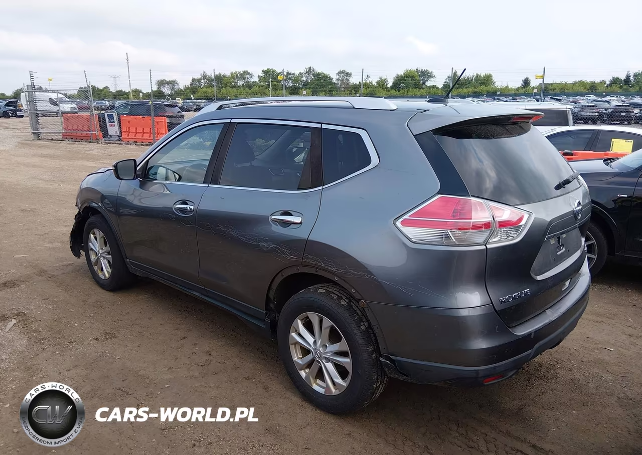2016 Nissan Rogue Sv VIN:KNMAT2MV4GP667135 - 3