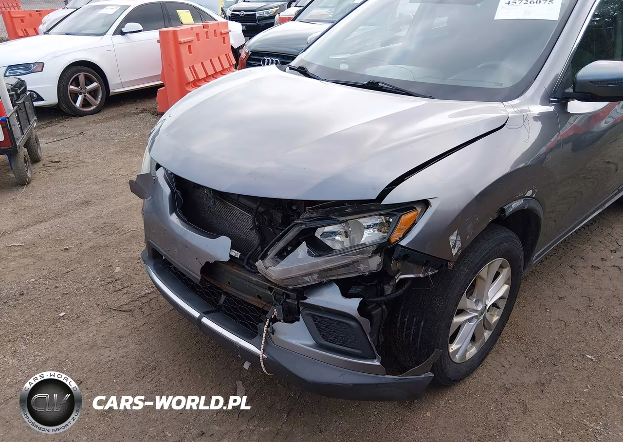 2016 Nissan Rogue Sv VIN:KNMAT2MV4GP667135 - 6