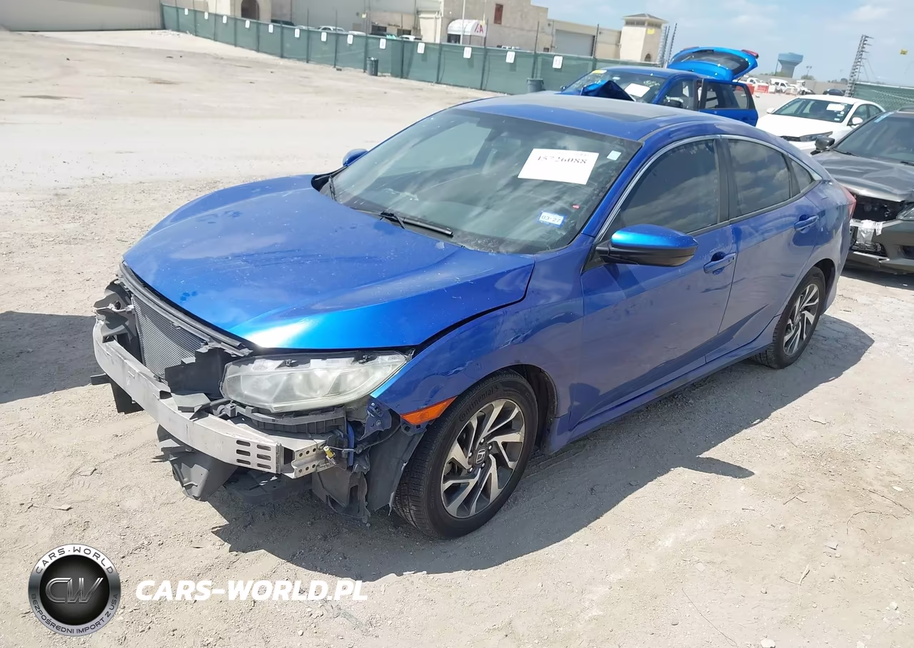 2016 Honda Civic Ex VIN:19XFC2F76GE032602 - 2