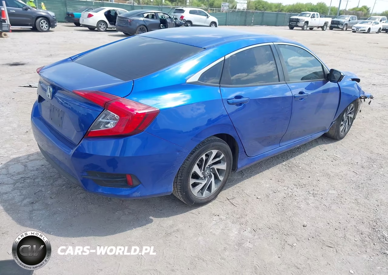 2016 Honda Civic Ex VIN:19XFC2F76GE032602 - 4
