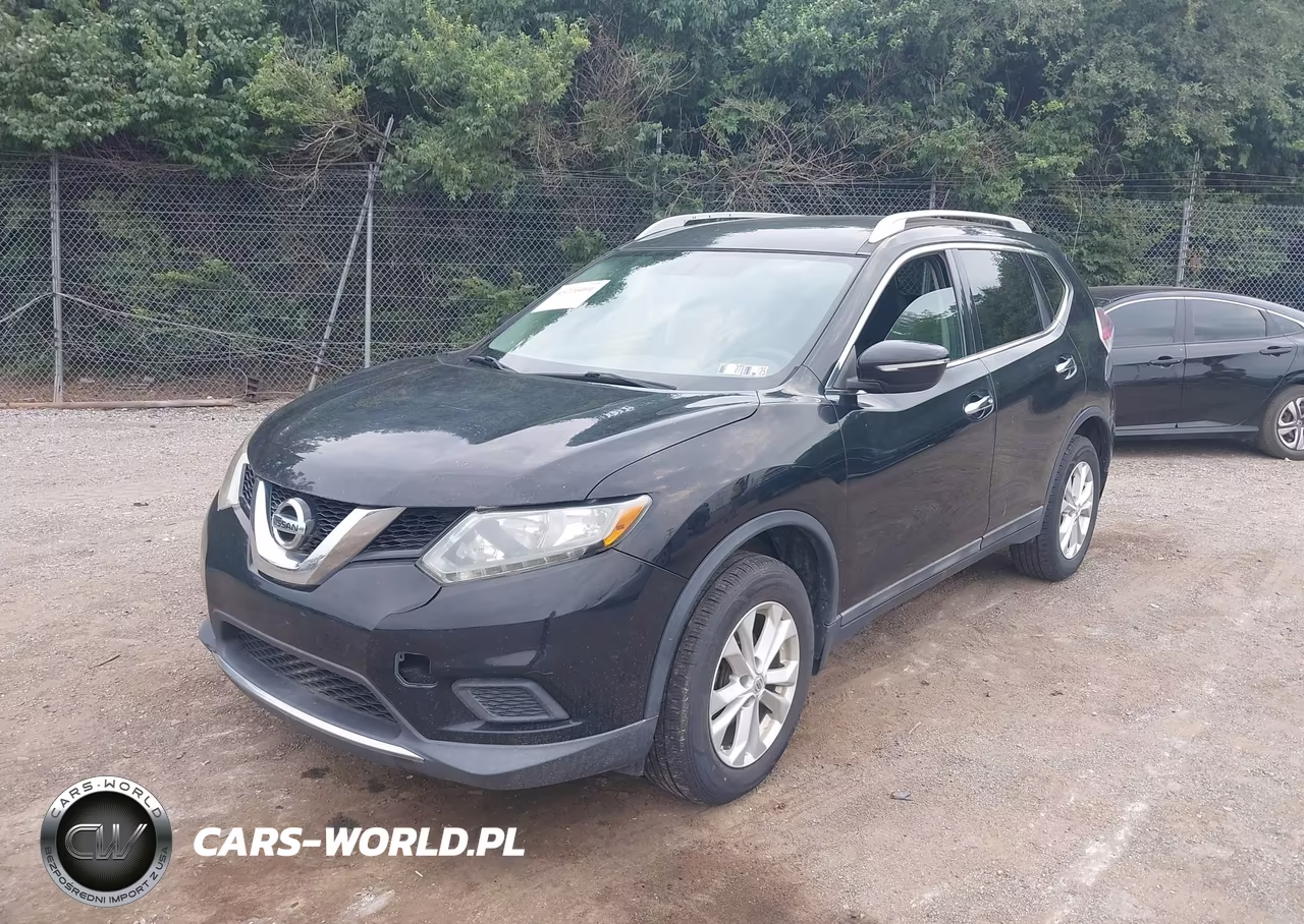 2015 Nissan Rogue Sv VIN:5N1AT2MV8FC752206 - 2