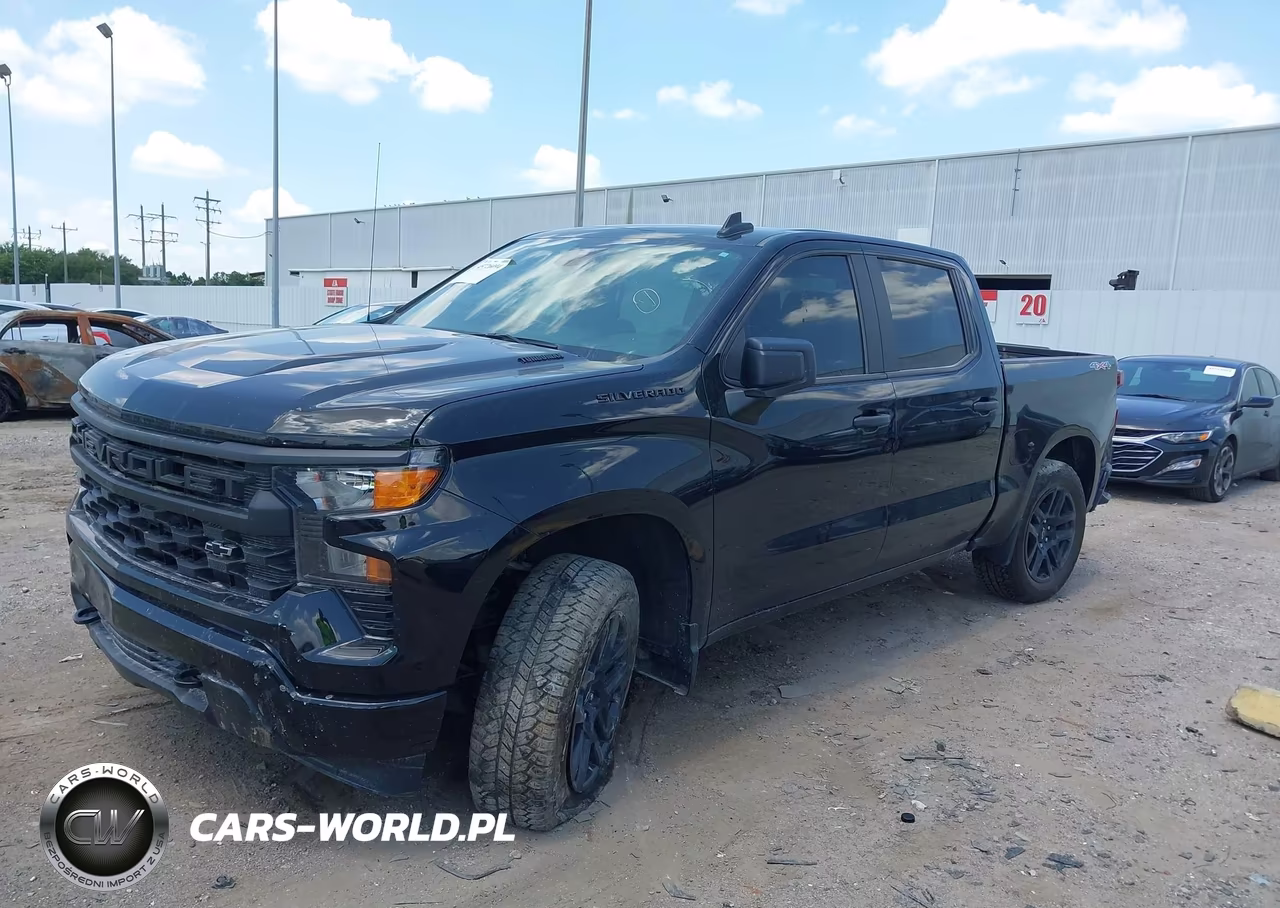 2026 Chevrolet Silverado 1500 4Wd Short Bed Custom VIN:3GCPKBEK3TG165233 - 2