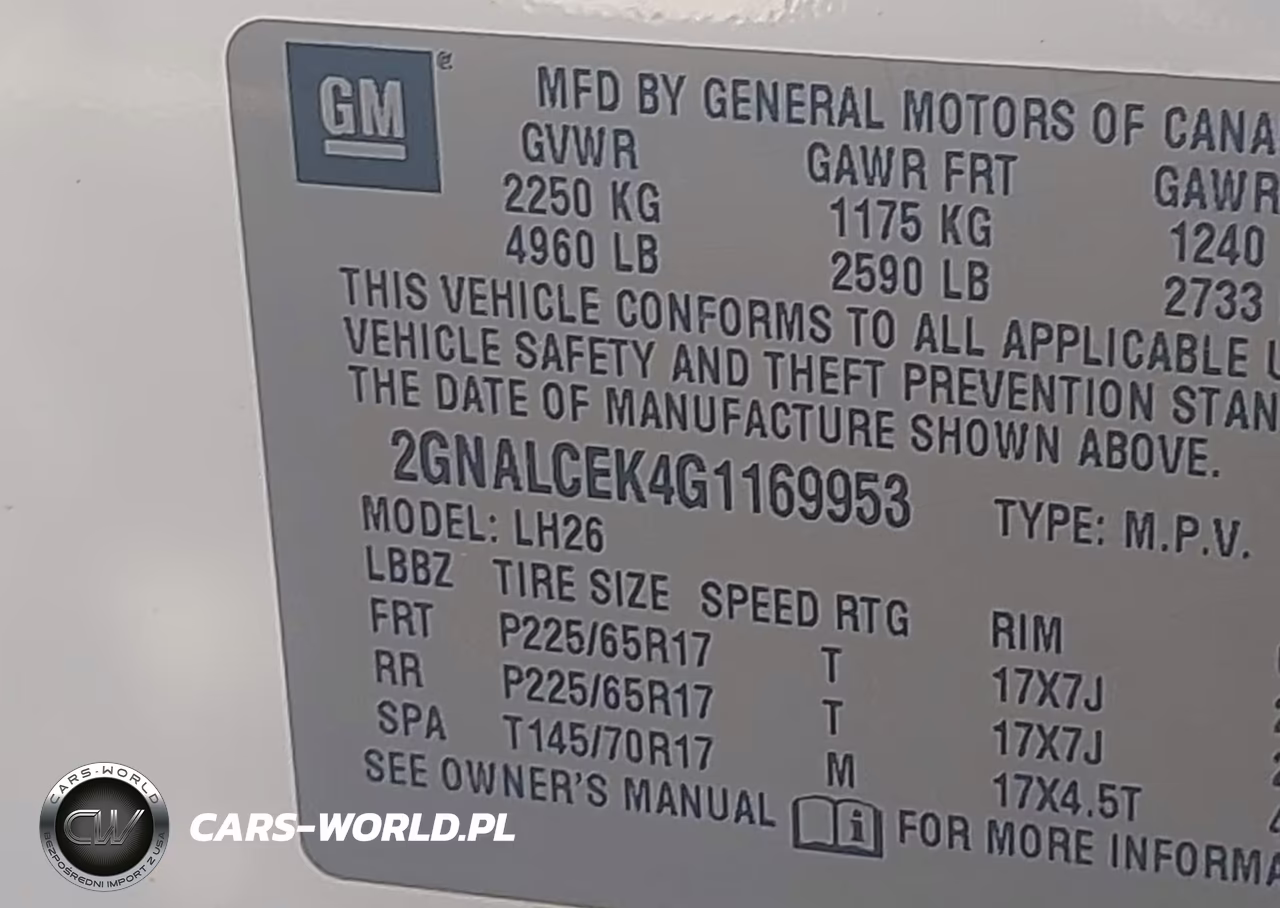 2016 Chevrolet Equinox Lt VIN:2GNALCEK4G1169953 - 9