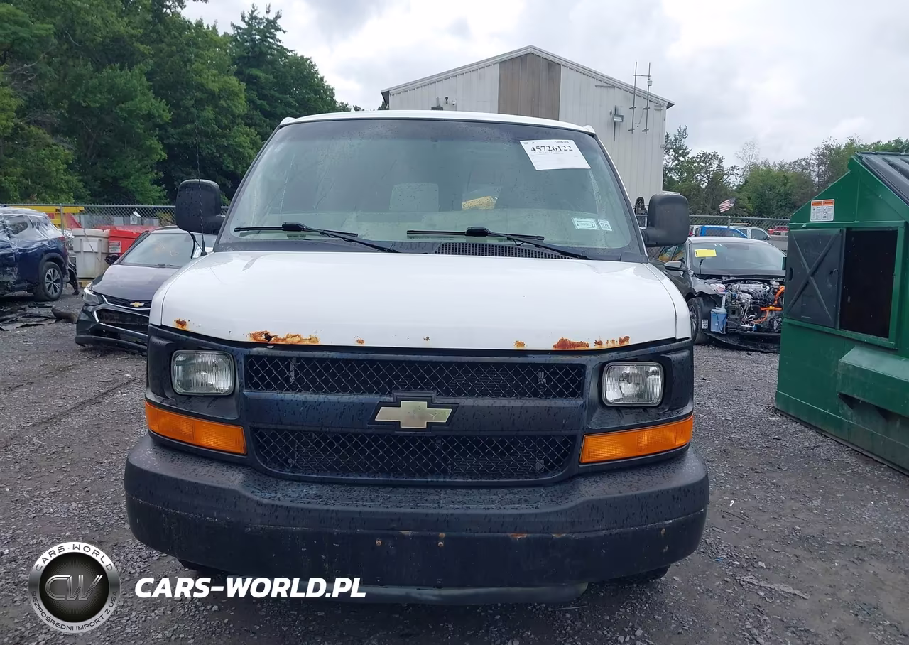2013 Chevrolet Express 2500 Work Van VIN:1GCWGFCA4D1122731 - 12