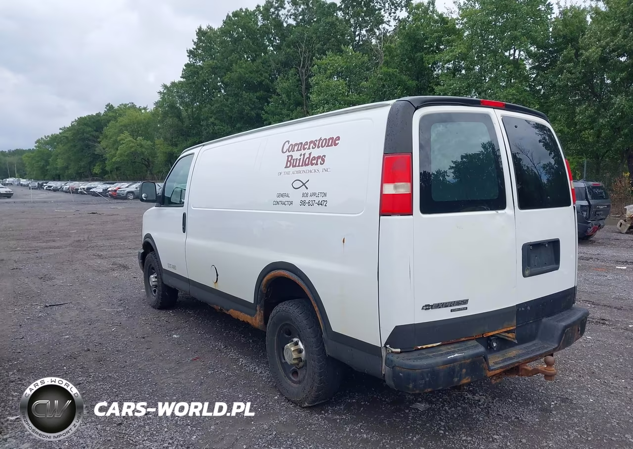 2013 Chevrolet Express 2500 Work Van VIN:1GCWGFCA4D1122731 - 3