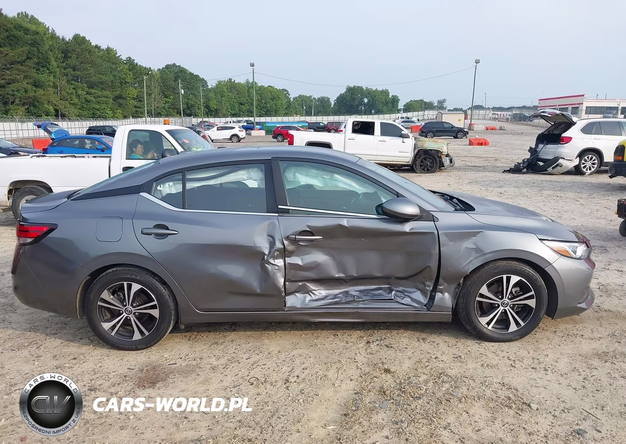 2021 Nissan Sentra Sv Xtronic Cvt VIN:3N1AB8CV9MY256253 - 13