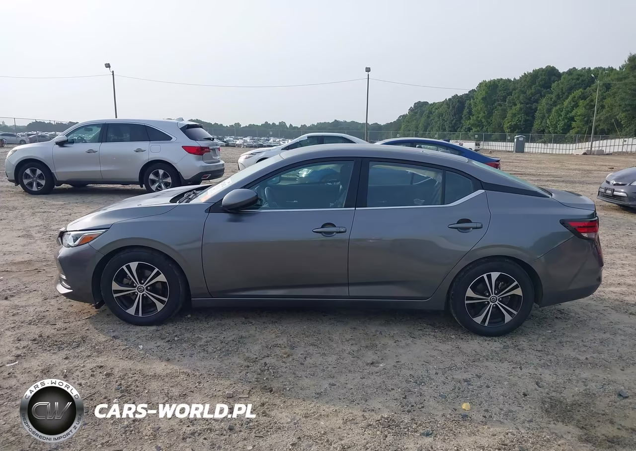 2021 Nissan Sentra Sv Xtronic Cvt VIN:3N1AB8CV9MY256253 - 14