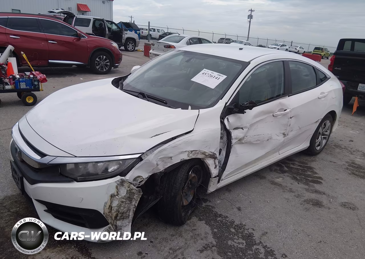 2017 Honda Civic Lx VIN:19XFC2F56HE058861 - 2