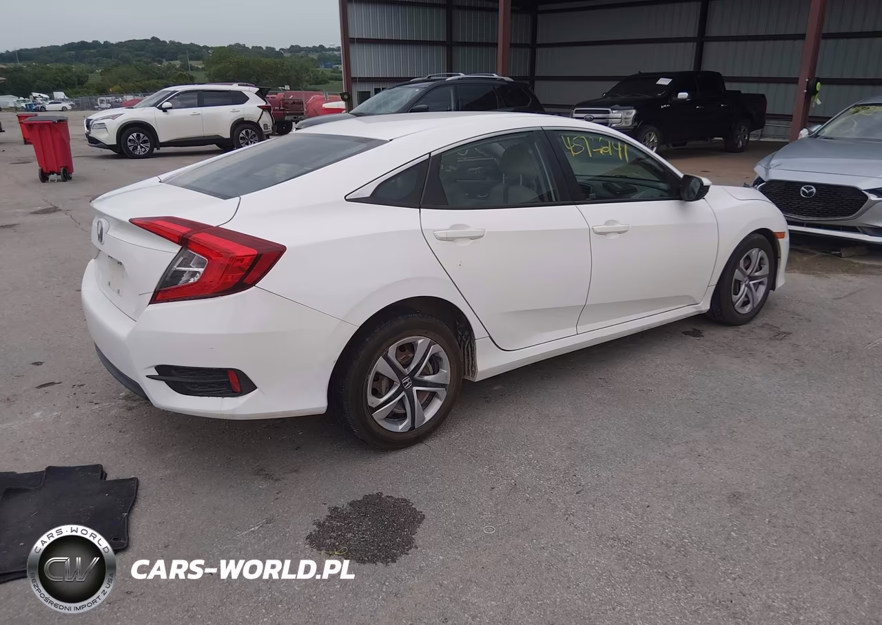 2017 Honda Civic Lx VIN:19XFC2F56HE058861 - 4