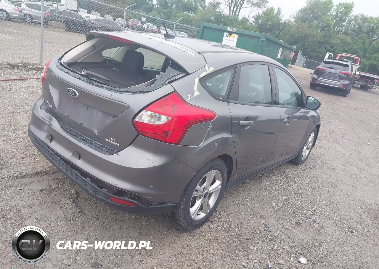 2013 Ford Focus Se VIN:1FADP3K25DL312712 - 4