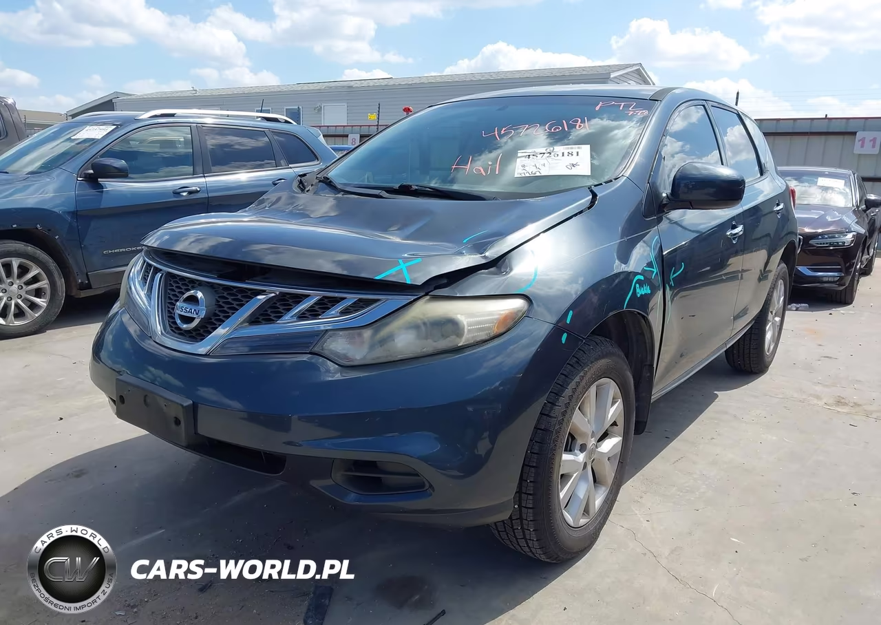 2014 Nissan Murano S VIN:JN8AZ1MU3EW413200 - 2