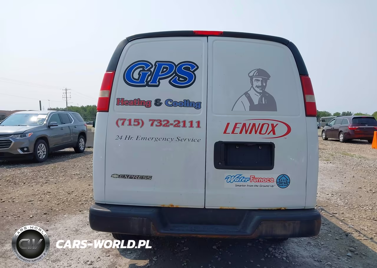 2013 Chevrolet Express 2500 Work Van VIN:1GCWGFBA8D1130297 - 17