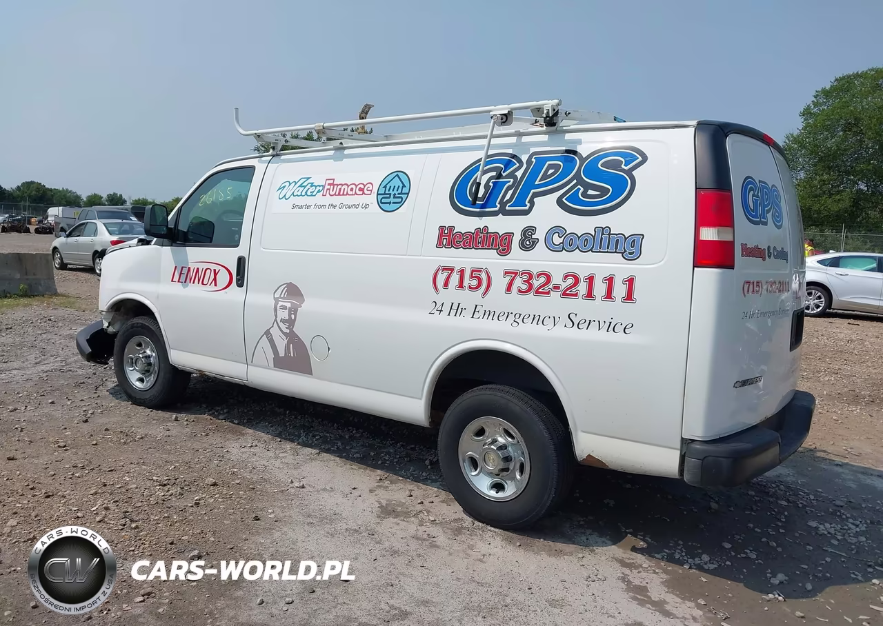 2013 Chevrolet Express 2500 Work Van VIN:1GCWGFBA8D1130297 - 3