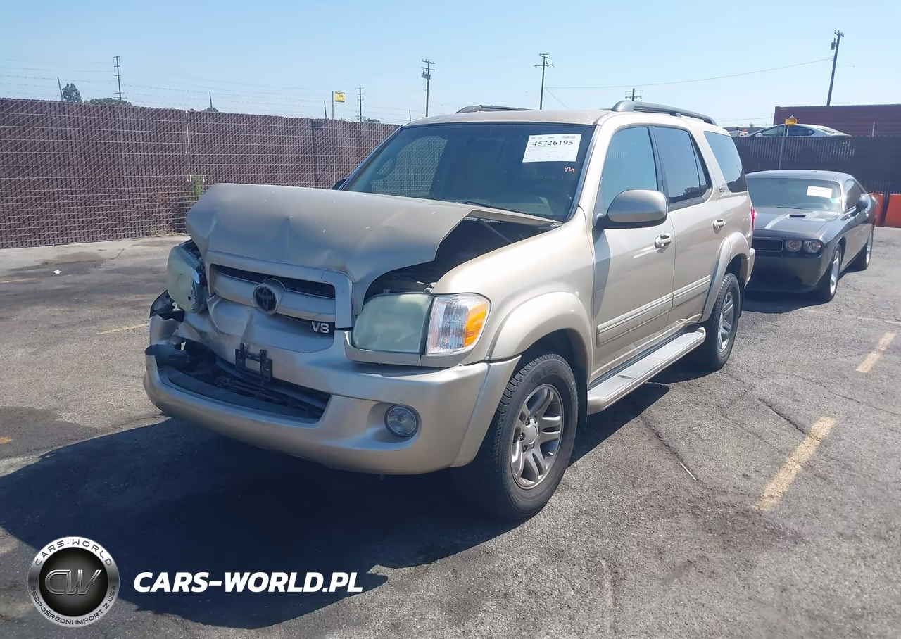 2007 Toyota Sequoia Sr5 VIN:5TDZT34A37S293516 - 2