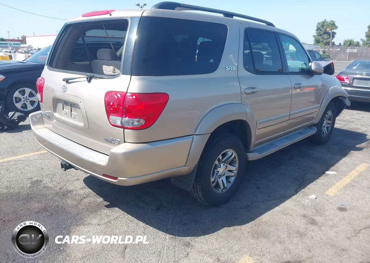 2007 Toyota Sequoia Sr5 VIN:5TDZT34A37S293516 - 4