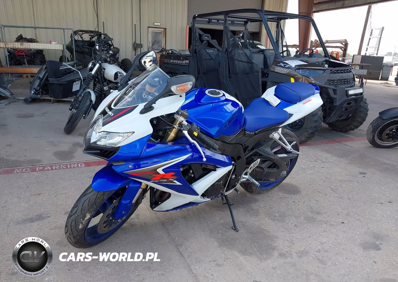 2008 Suzuki Gsx-R600 VIN:JS1GN7EA782107910 - 2