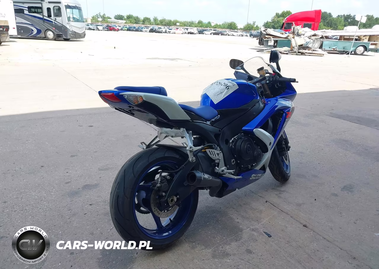 2008 Suzuki Gsx-R600 VIN:JS1GN7EA782107910 - 4