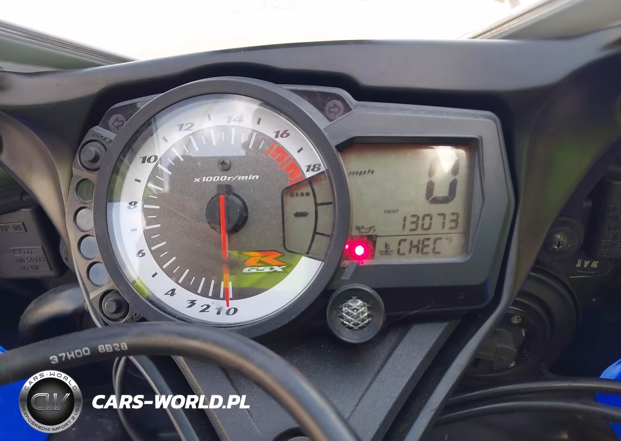 2008 Suzuki Gsx-R600 VIN:JS1GN7EA782107910 - 7