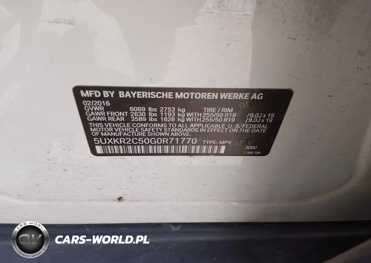 2016 BMW X5 Sdrive35I VIN:5UXKR2C50G0R71770 - 9