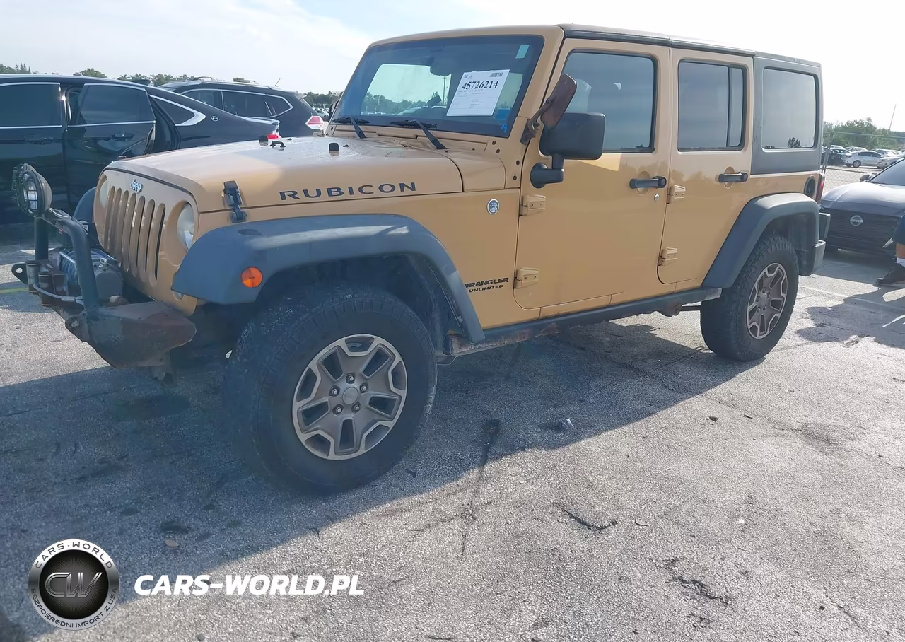 2014 Jeep Wrangler Unlimited Rubicon VIN:1C4HJWFGXEL112155 - 2