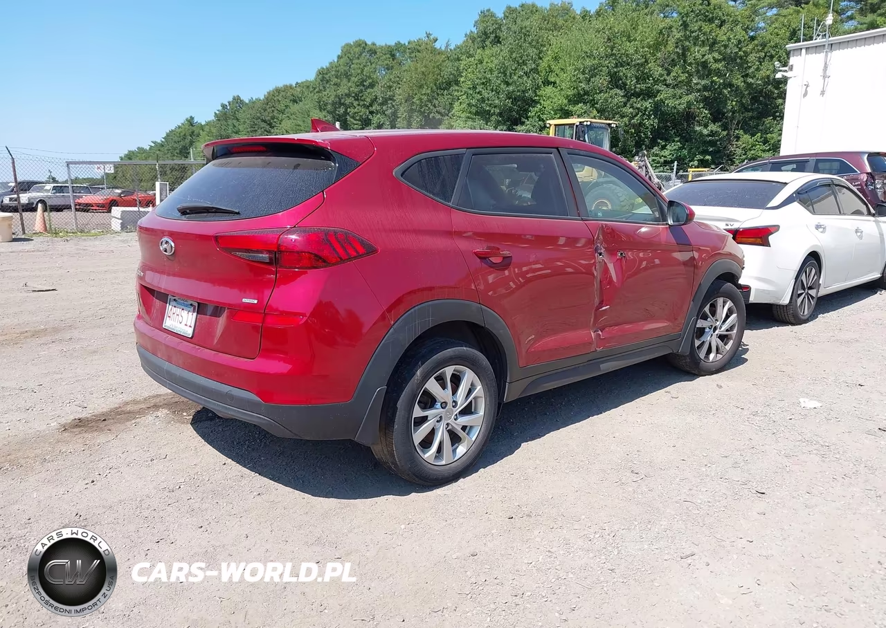 2021 Hyundai Tucson Se VIN:KM8J2CA42MU345302 - 4