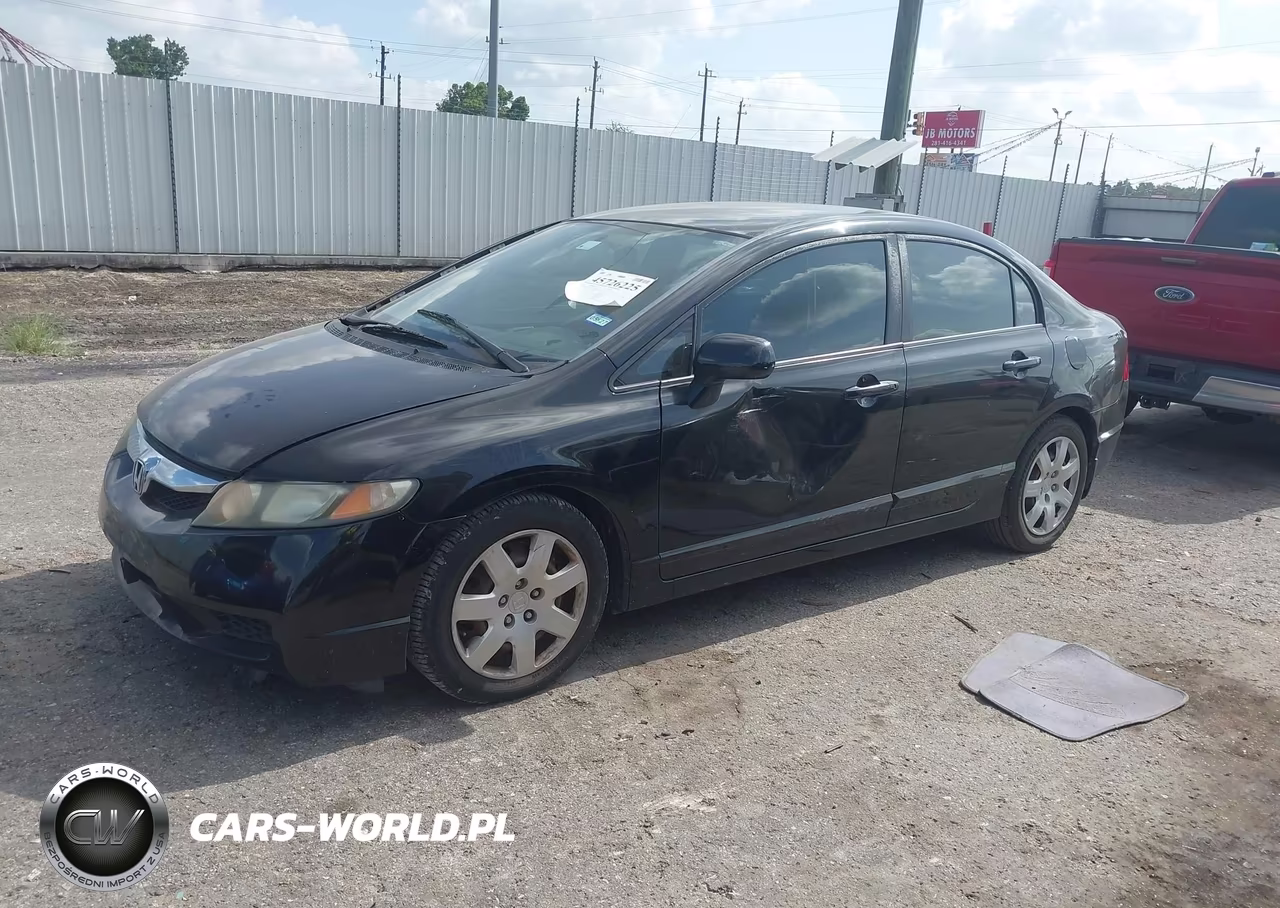 2010 Honda Civic Lx VIN:2HGFA1F5XAH306735 - 2