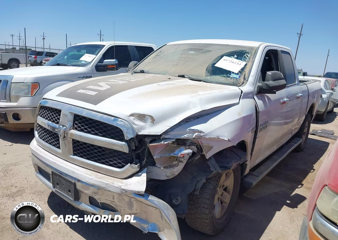 2016 Ram 1500 Slt VIN:1C6RR7GT9GS125767 - 2