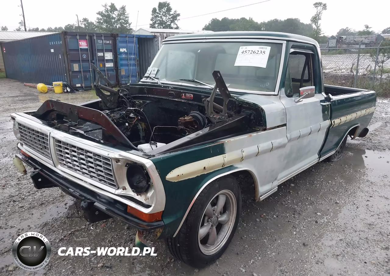 1970 Ford F100 VIN:F10GCH54093 - 2