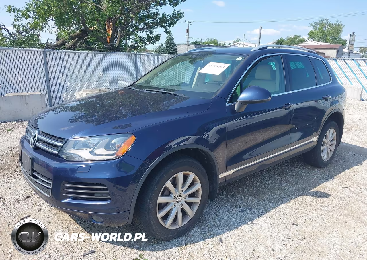 2012 Volkswagen Touareg Tdi Sport VIN:WVGFK9BP9CD000543 - 2