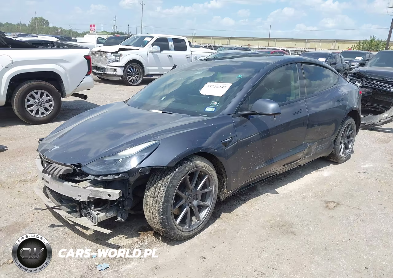 2022 Tesla Model 3 Long Range Dual Motor All-Wheel Drive VIN:5YJ3E1EBXNF208037 - 2