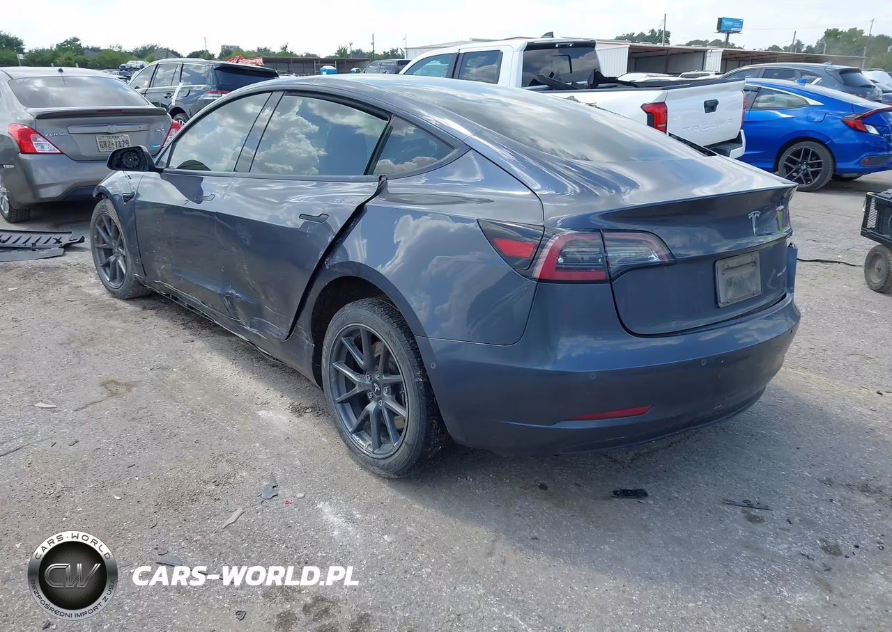 2022 Tesla Model 3 Long Range Dual Motor All-Wheel Drive VIN:5YJ3E1EBXNF208037 - 3