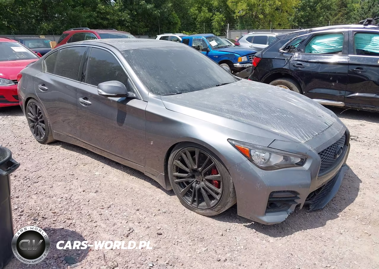2016 Infiniti Q50 3.0T Red Sport 400