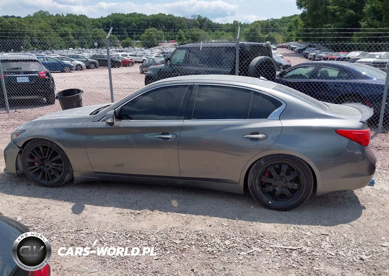 2016 Infiniti Q50 3.0T Red Sport 400 VIN:JN1FV7AR8GM451300 - 15