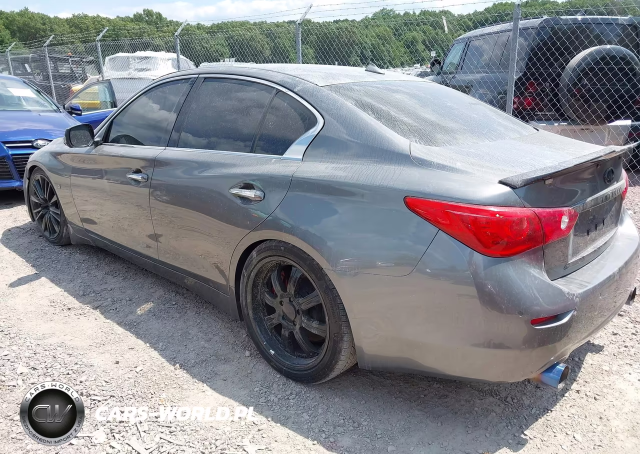 2016 Infiniti Q50 3.0T Red Sport 400 VIN:JN1FV7AR8GM451300 - 3