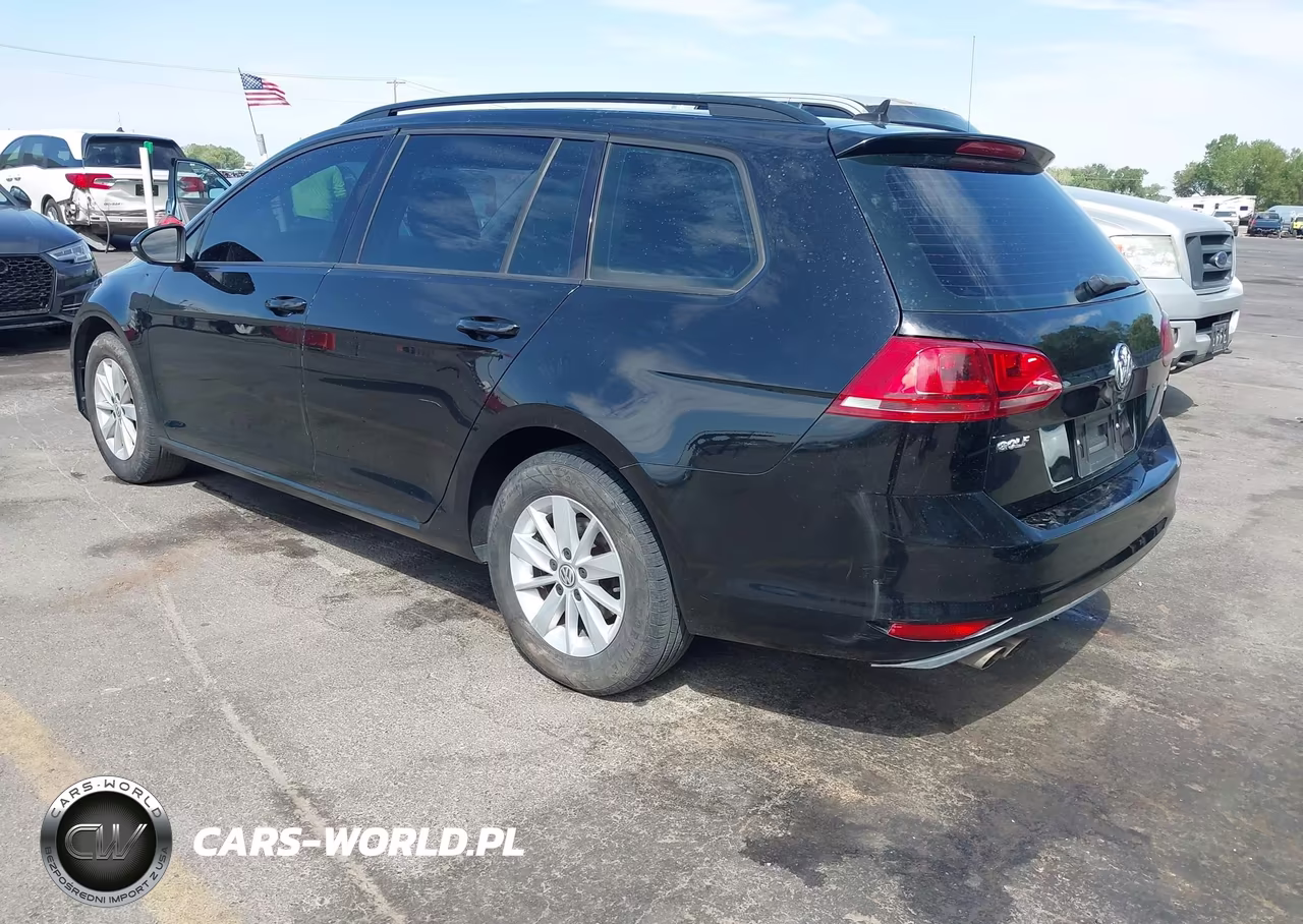2017 Volkswagen Golf Sportwagen Tsi S VIN:3VWC17AU7HM501719 - 3
