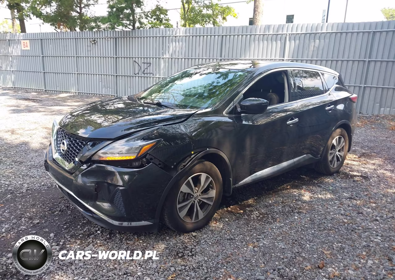 2022 Nissan Murano S Fwd VIN:5N1AZ2AJXNC128454 - 2
