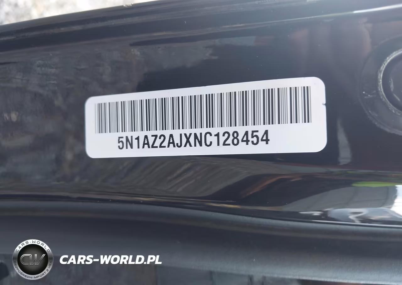 2022 Nissan Murano S Fwd VIN:5N1AZ2AJXNC128454 - 9