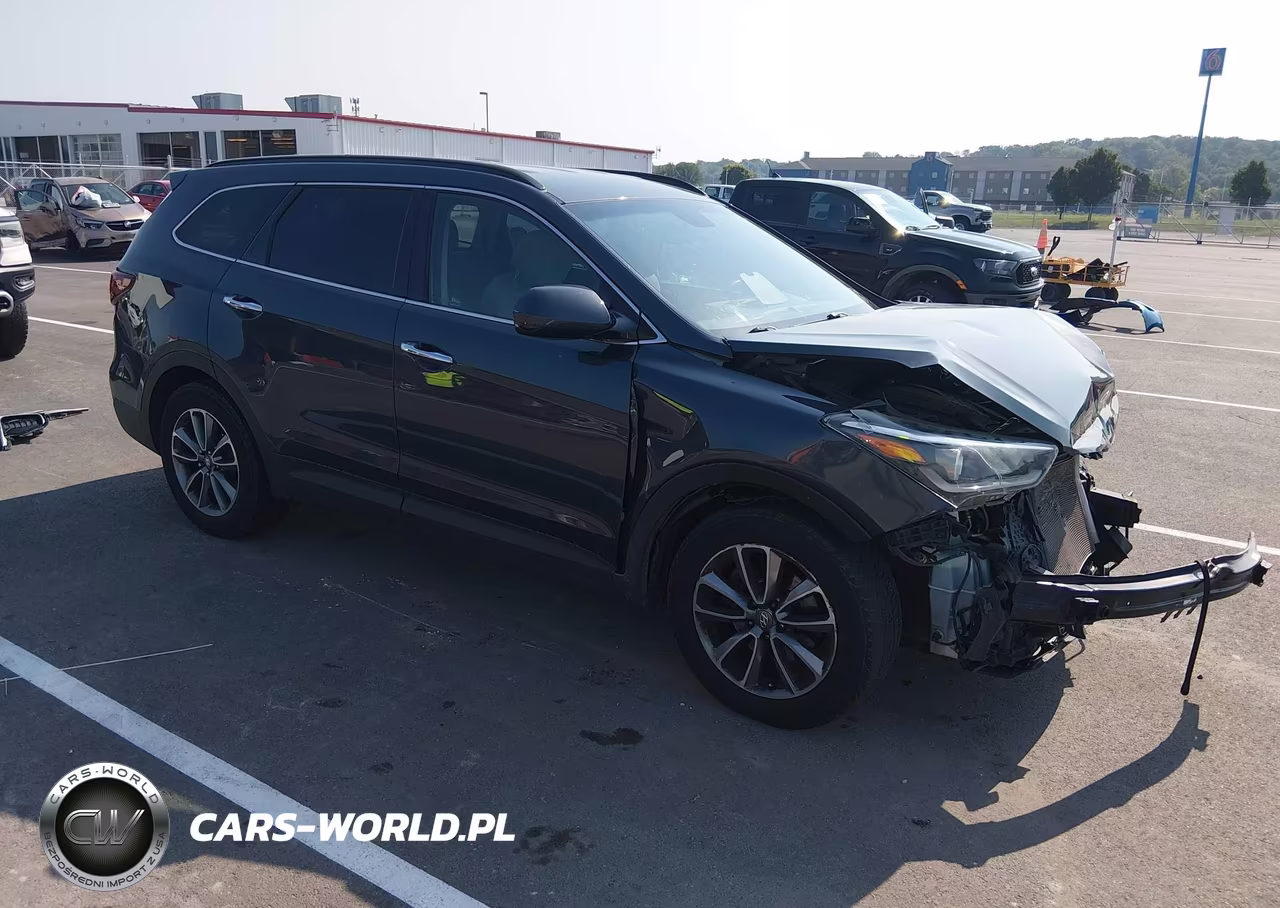 2017 Hyundai Santa Fe Se VIN:KM8SMDHF5HU189872 - 1
