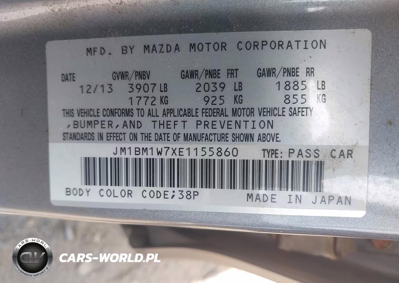 2014 Mazda Mazda3 I Grand Touring VIN:JM1BM1W7XE1155860 - 9