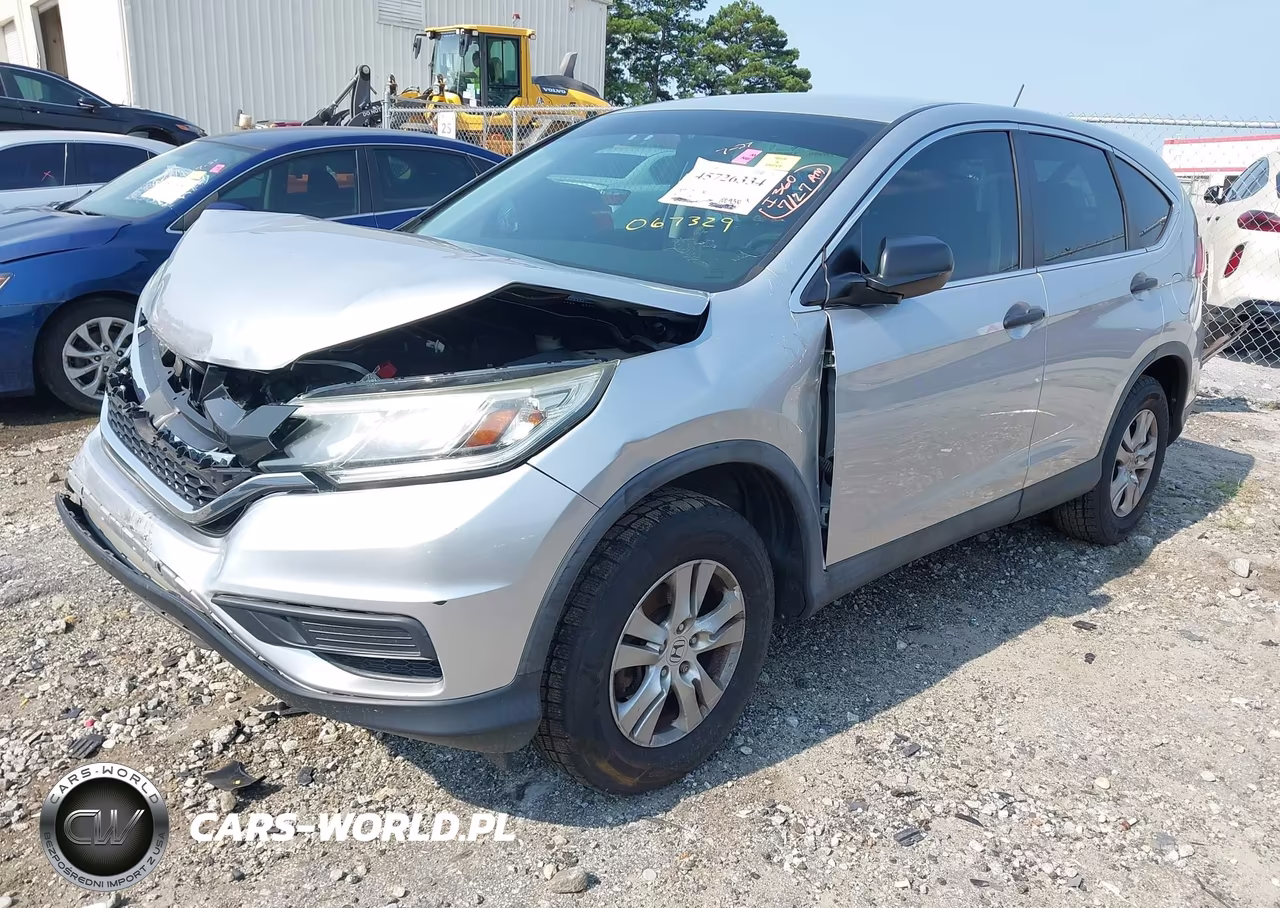 2015 Honda Cr-V Lx VIN:5J6RM4H32FL067329 - 2