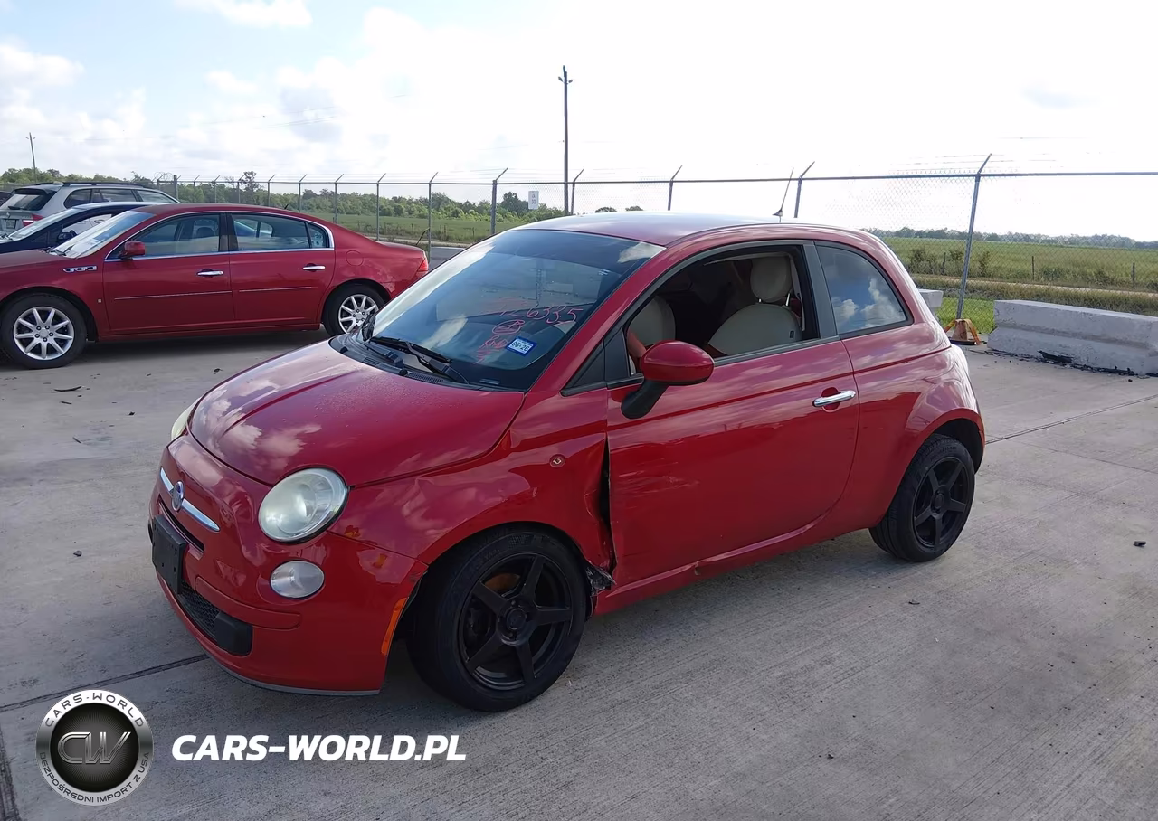 2013 Fiat 500 Pop VIN:3C3CFFAR3DT686401 - 2