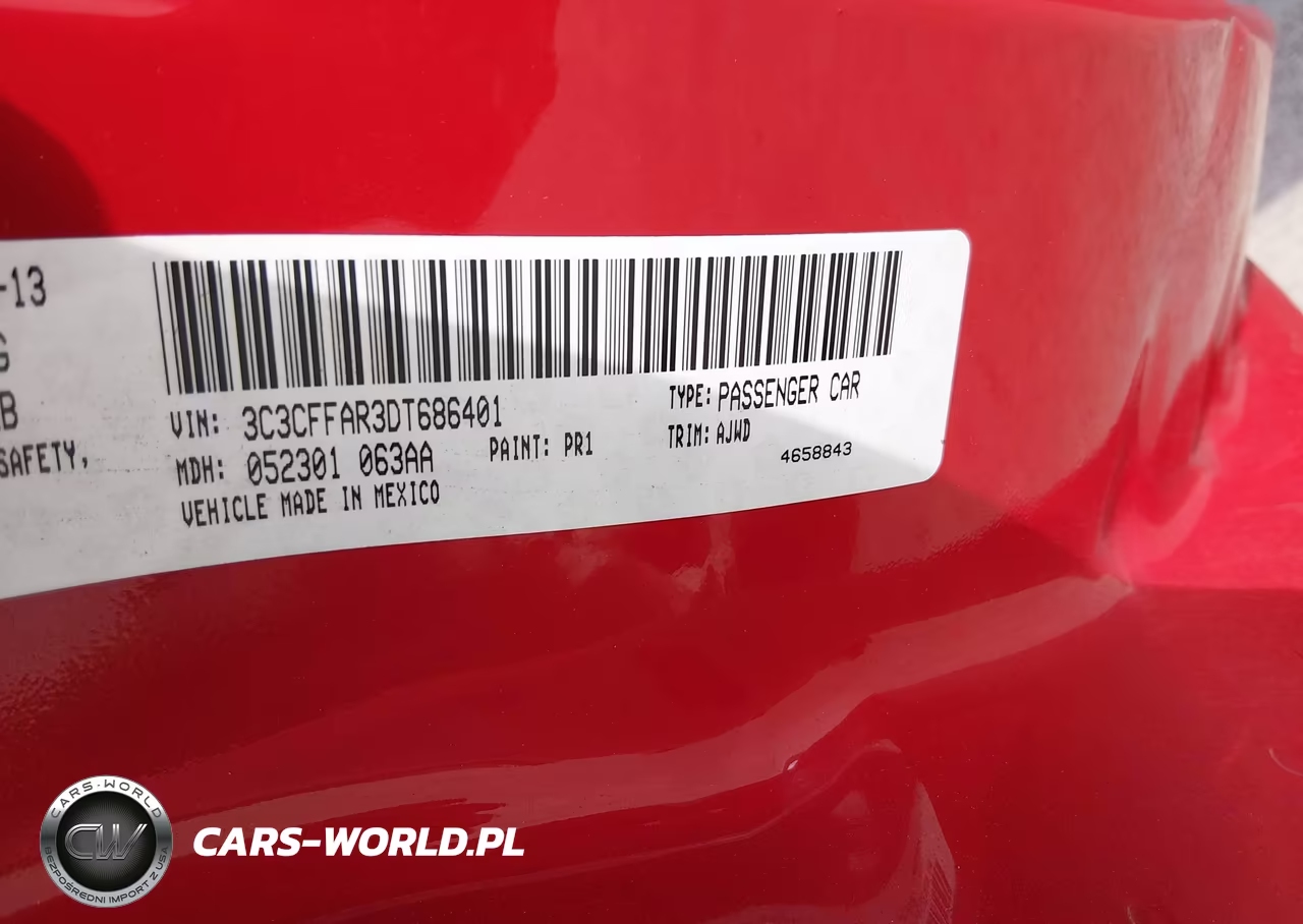 2013 Fiat 500 Pop VIN:3C3CFFAR3DT686401 - 9