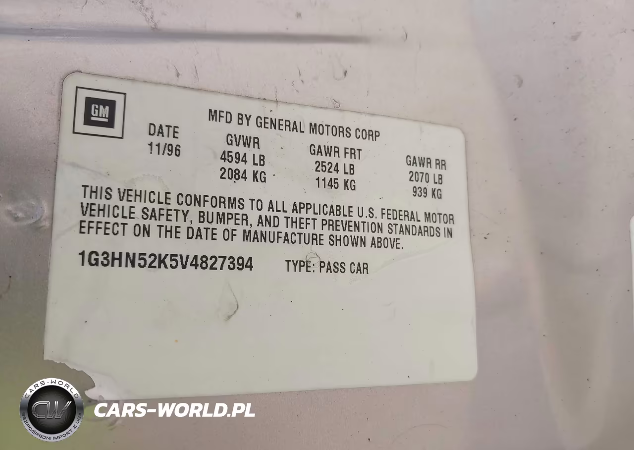 1997 Oldsmobile 88 Ls VIN:1G3HN52K5V4827394 - 9
