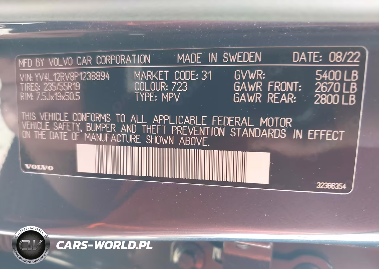 2023 Volvo Xc60 B5 Core VIN:YV4L12RV8P1238894 - 9